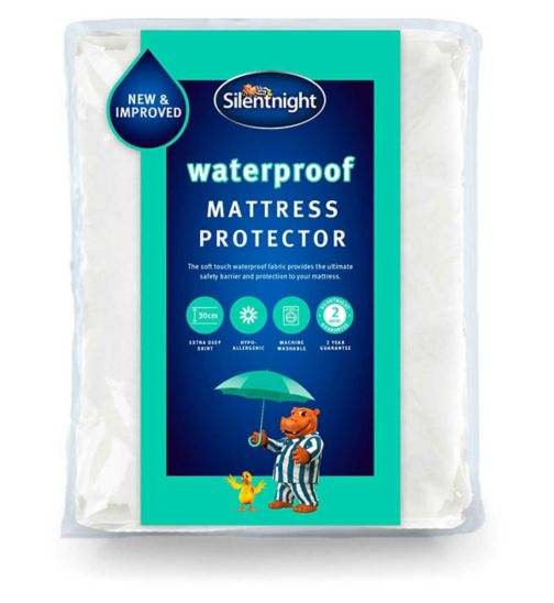 Silentnight Waterproof Mattress Protector Double