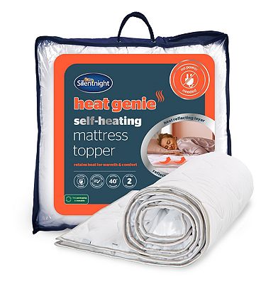 Silentnight Heat Genie Self Heating Mattress Topper Super King