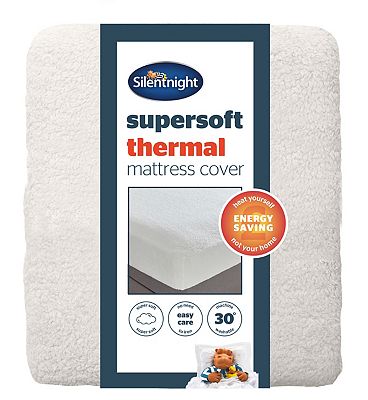 Silentnight Supersoft Thermal Mattress Cover Single