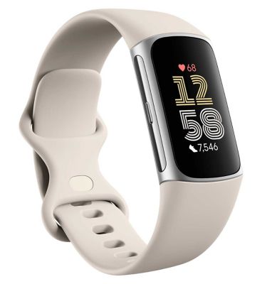 Fitbit Charge Porcelain Silver Boots