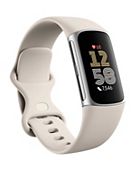 Fitbit Charge 6 Porcelain & Silver