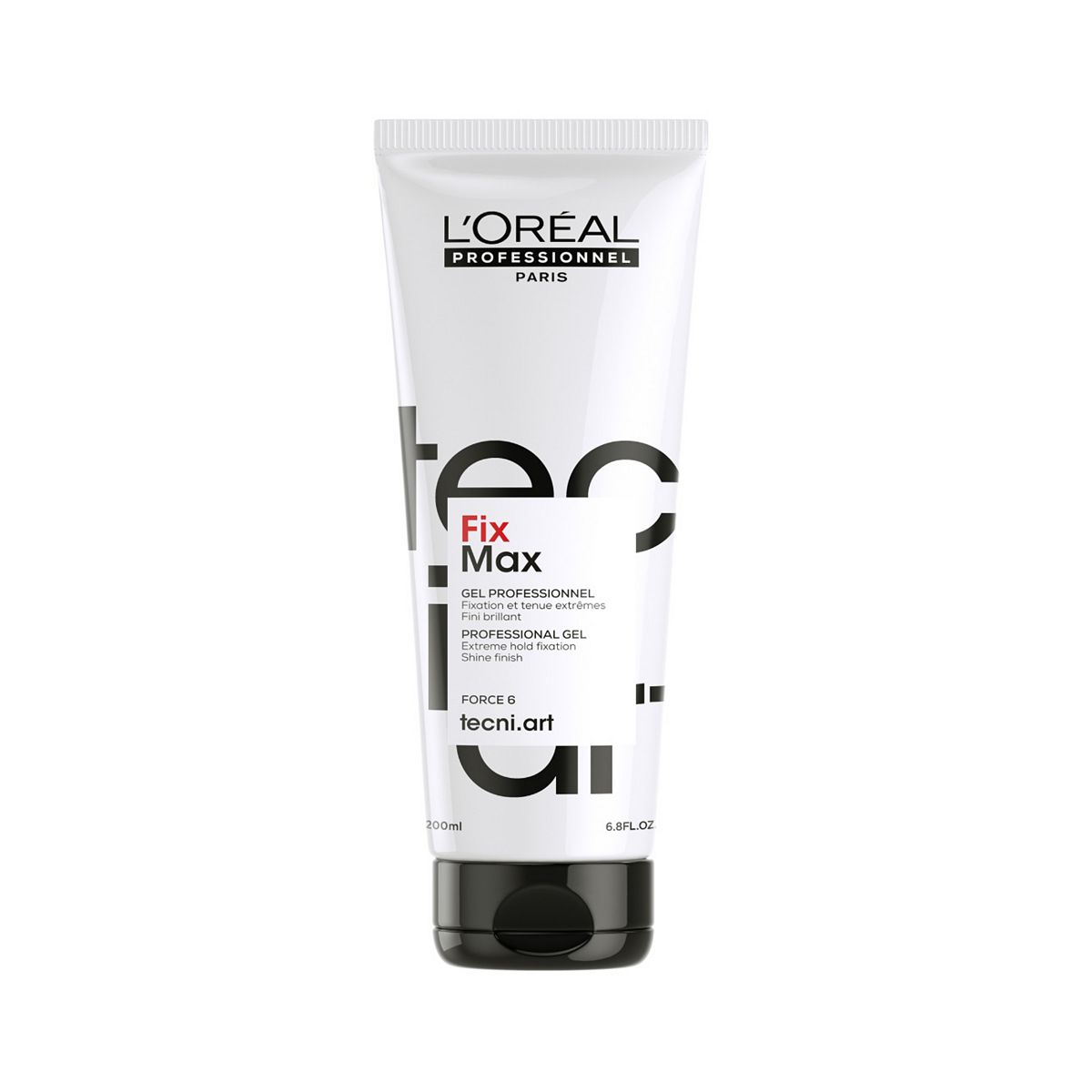 L'Oreal Professionnel Tecni.art Fix Max Styling Gel200 ml, For Slicked Back Looks, 200ml