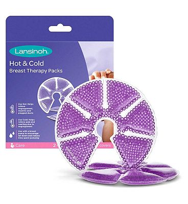Lansinoh 3-in-1 Breast Therapy Hot and Cold Breast Pads 2s