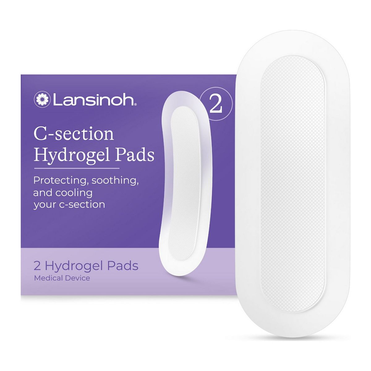Lansinoh C-Section Hydrogel Pads 2S