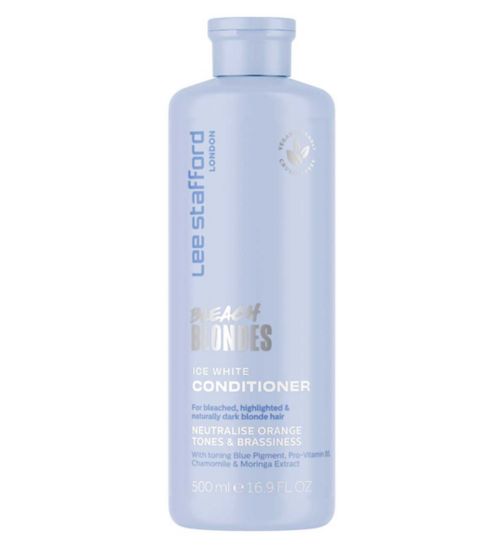 Lee Stafford Bleach Blondes Ice White Toning Conditioner 500ml
