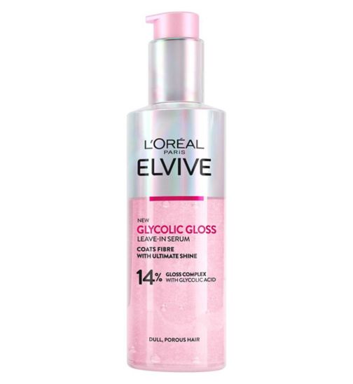 L’Oréal Paris Elvive Glycolic Gloss Leave-In Serum for Dull Hair 150ml