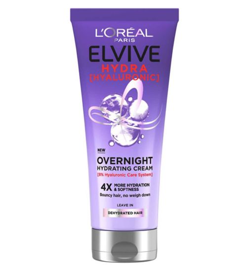 L'Oréal Elvive Hydra Hyaluronic Acid Overnight Hydrating Cream 200ml