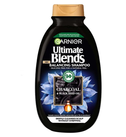 Garnier Ultimate Blends Charcoal Shampoo 300ml
