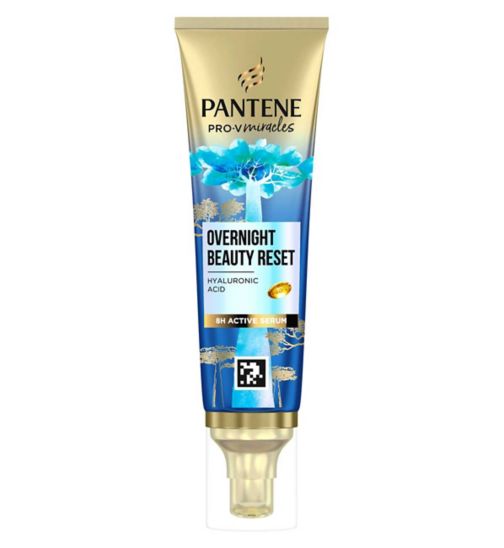 Pantene Hydra Glow Overnight Hair Serum With Biotin & Hyaluronic acid 70ml. For Dry hair