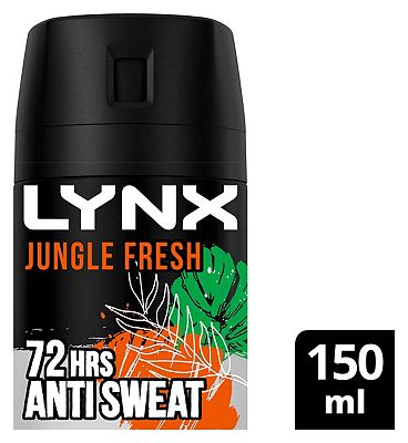 Lynx Antiperspirant Deodorant Jungle Fresh 150ml