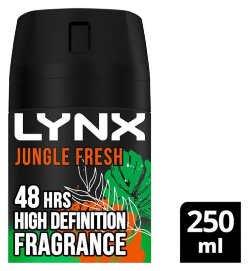 Lynx Bodyspray Deodorant Jungle Fresh 250ml