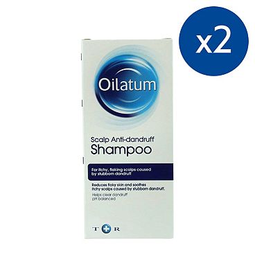 Oilatum Scalp Anti-Dandruff Shampoo - 2 x 100ml Bundle