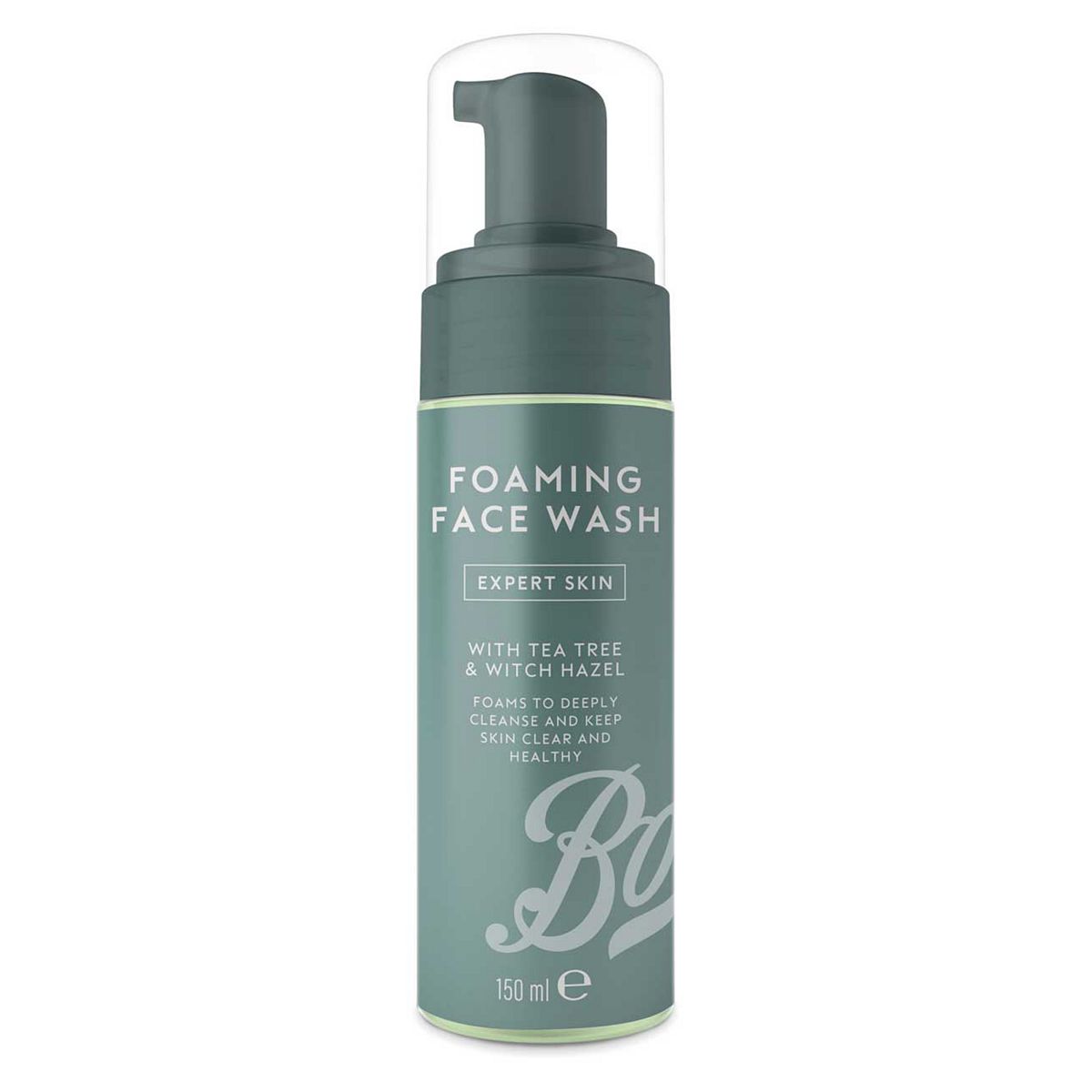 Boots Men Face Wash Expert Skin With Tea Tree & Witch Hazel 150Ml