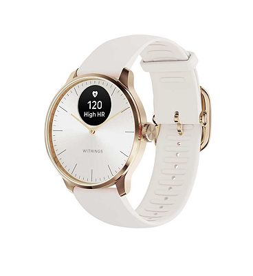 Withings Scanwatch Light Rose Gold White