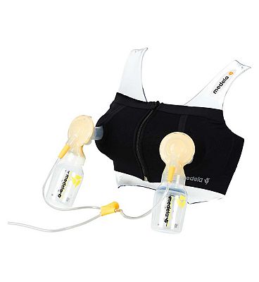 Medela Hands-Free Bustier L Black