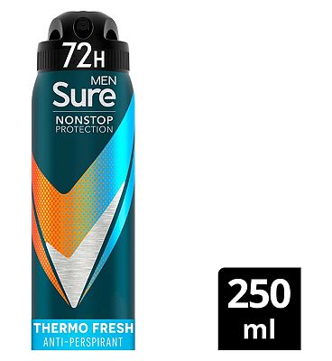 Sure Men Thermo Fresh Nonstop Protection Antiperspirant Deodorant 250ml