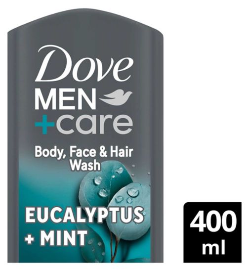 Dove Men+Care Eucalyptus + Mint Bodywash 400ml