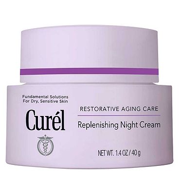 Curl Replenishing Night Cream for Dry, Sensitive Skin, 40ml