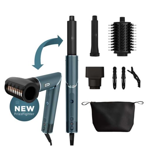 Shark FlexStyle Limited Edition Teal 5-in-1 Air Styler & Hair Dryer Gift Set HD450TLUK