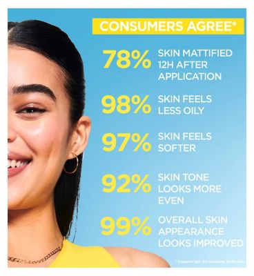 <br/>Garnier Daily UV Niacinamide, BHA & AHA, Invisible + Matte - Anti-Imperfection Fluid SPF50+, 40ml (5)