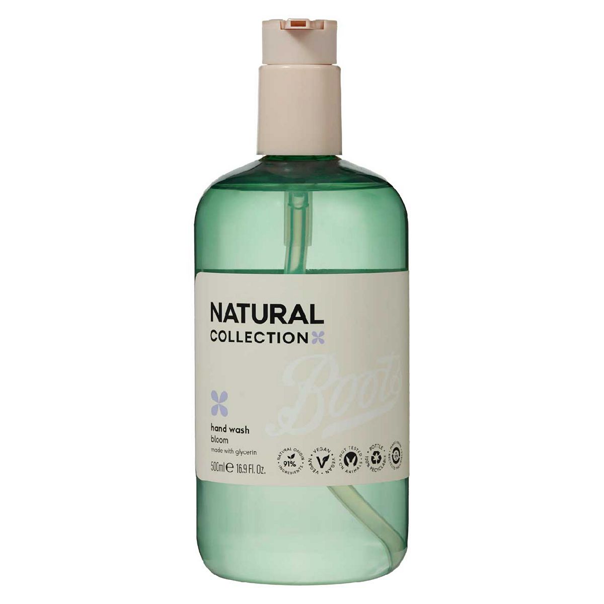 Natural Collection Handwash Bloom Rose & Pink Pepper 500ml