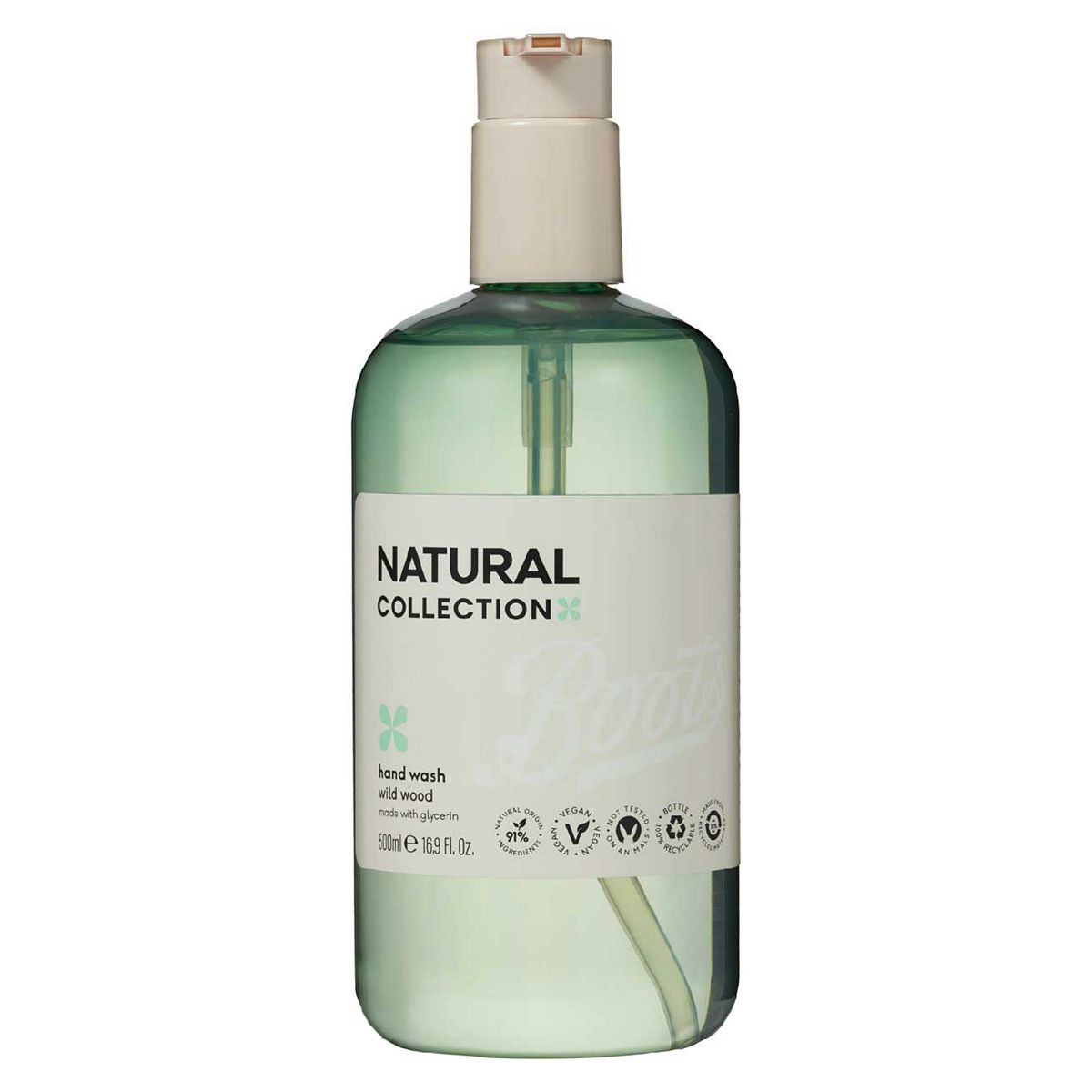 Natural Collection Handwash Wild Wood Orange Blossom & Sandalwood 500ml