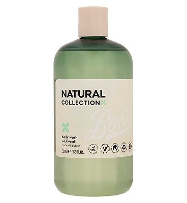 Natural Collection Bodywash Wild Wood Orange Blossom & Sandalwood 500ml