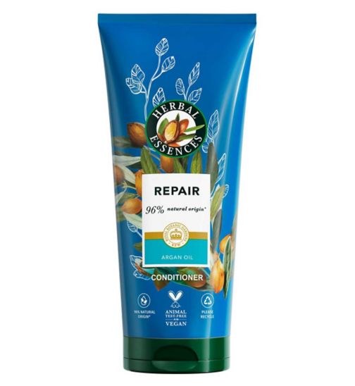 Herbal Essences Argan Oil Repair Conditioner 250ml to Nourish Damaged Hair. Sulfate Free