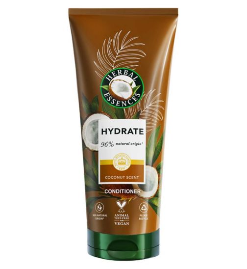 Herbal Essences coconut scent hydrate Conditioner 250ml to Deeply Nourish Very Dry Hair