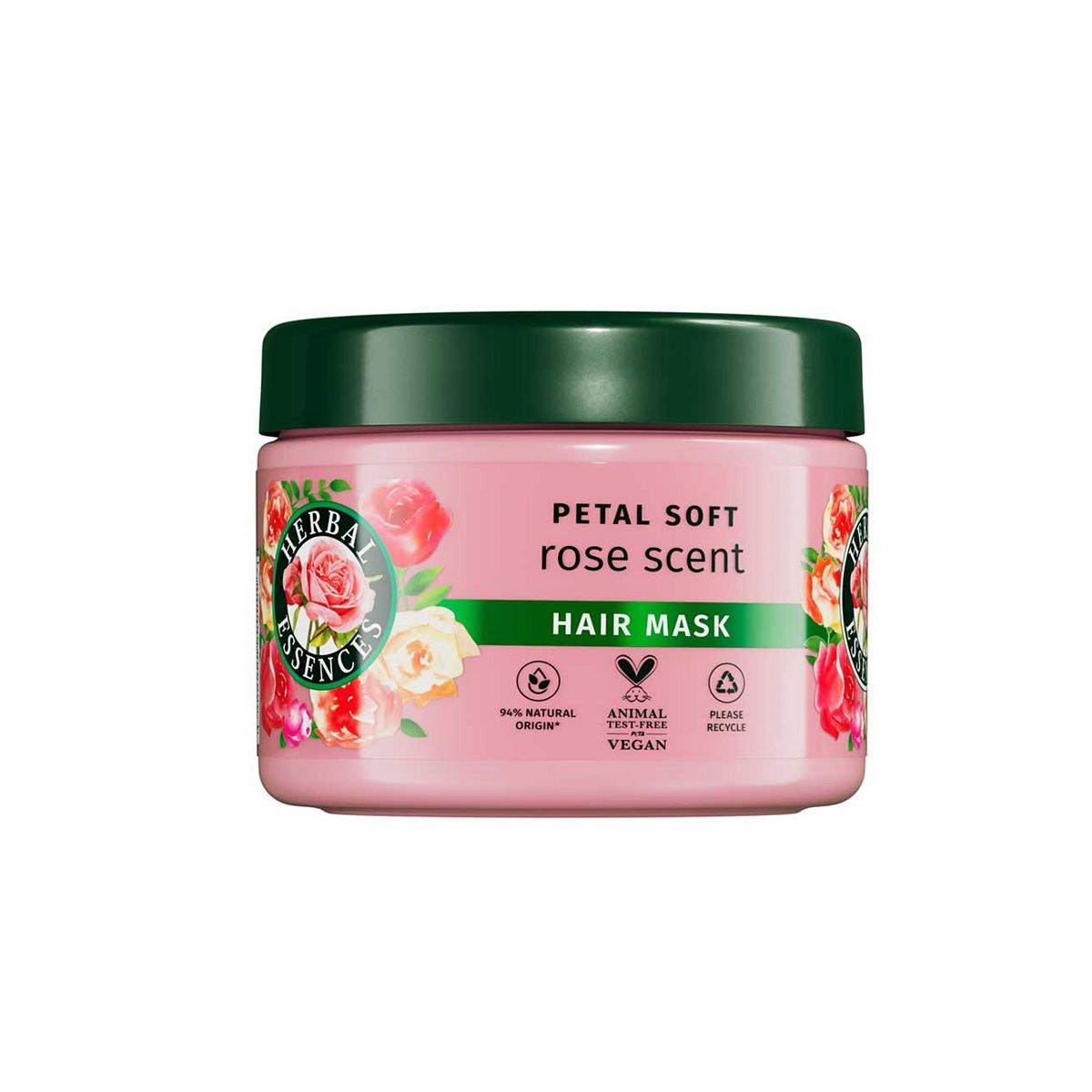 Herbal Essences Rose Scent Petal Soft Hair Mask 500Ml To Intensely Nourish Dry