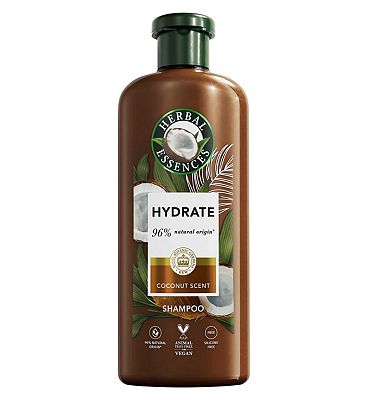 Herbal Essences coconut scent hydrate Shampoo 350ml to Deeply Nourish Very Dry Hair