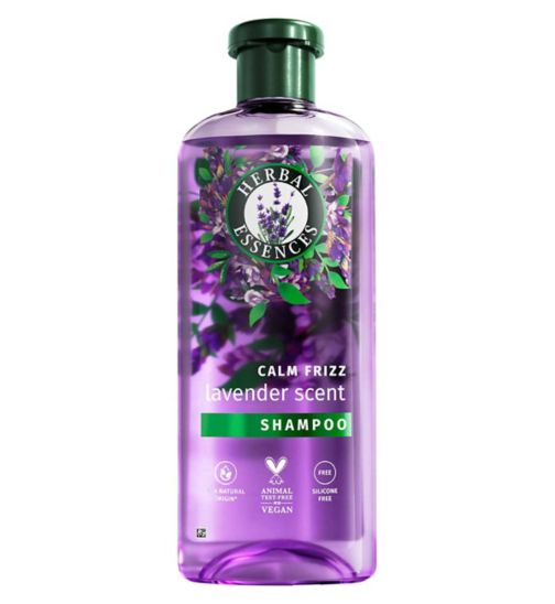Herbal Essences Lavender Scent Calm Frizz Shampoo 350ml to Nourish and Smooth Frizzy Hair