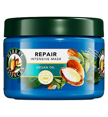 Herbal Essences Argan Oil Repair Hair Mask 500ml to Intensely Nourish Damaged Hair