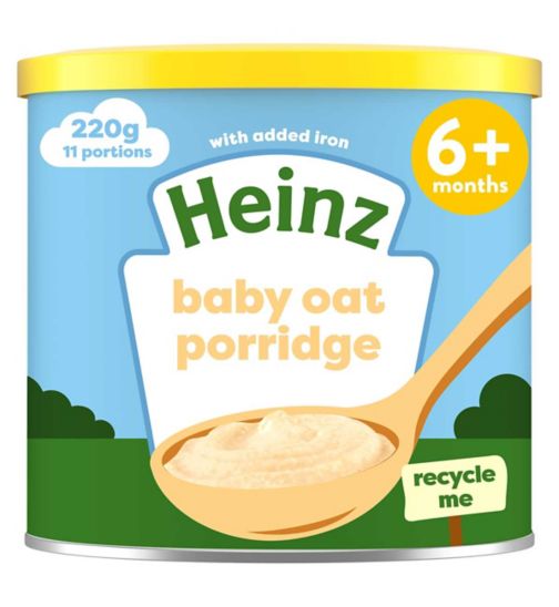 Heinz Creamy Oat Porridge Baby Food 6+ Months 220gm