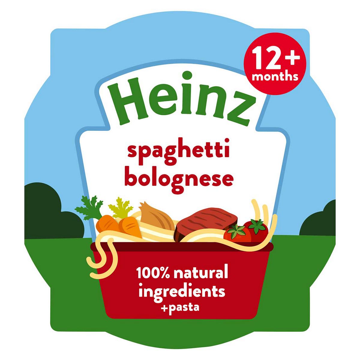Heinz Spaghetti Bolognese Baby Food Tray 1+ Year 200G