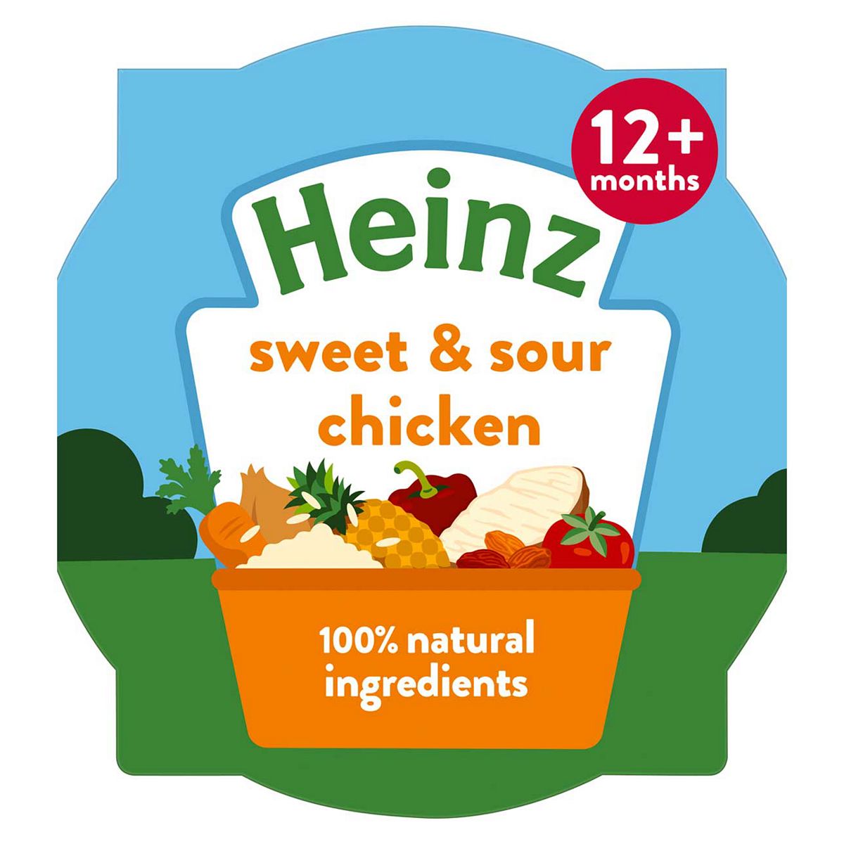 Heinz Sweet & Sour Chicken Baby Food Tray 1+ Year 200G