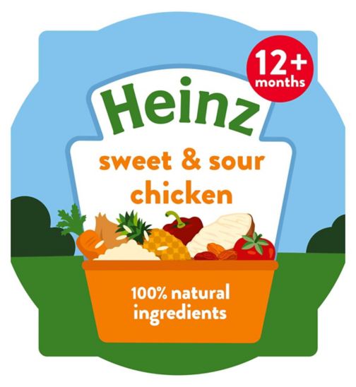 Heinz Sweet & Sour Chicken Baby Food Tray 1+ Year 200g