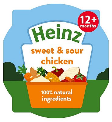 Heinz Sweet & Sour Chicken Baby Food Tray 1+ Year 200g