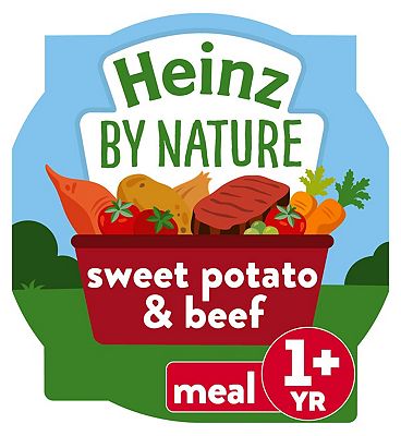 Heinz Sweet Potato & Lean Beef Hotpot Baby Food Tray 1+ Year 200g