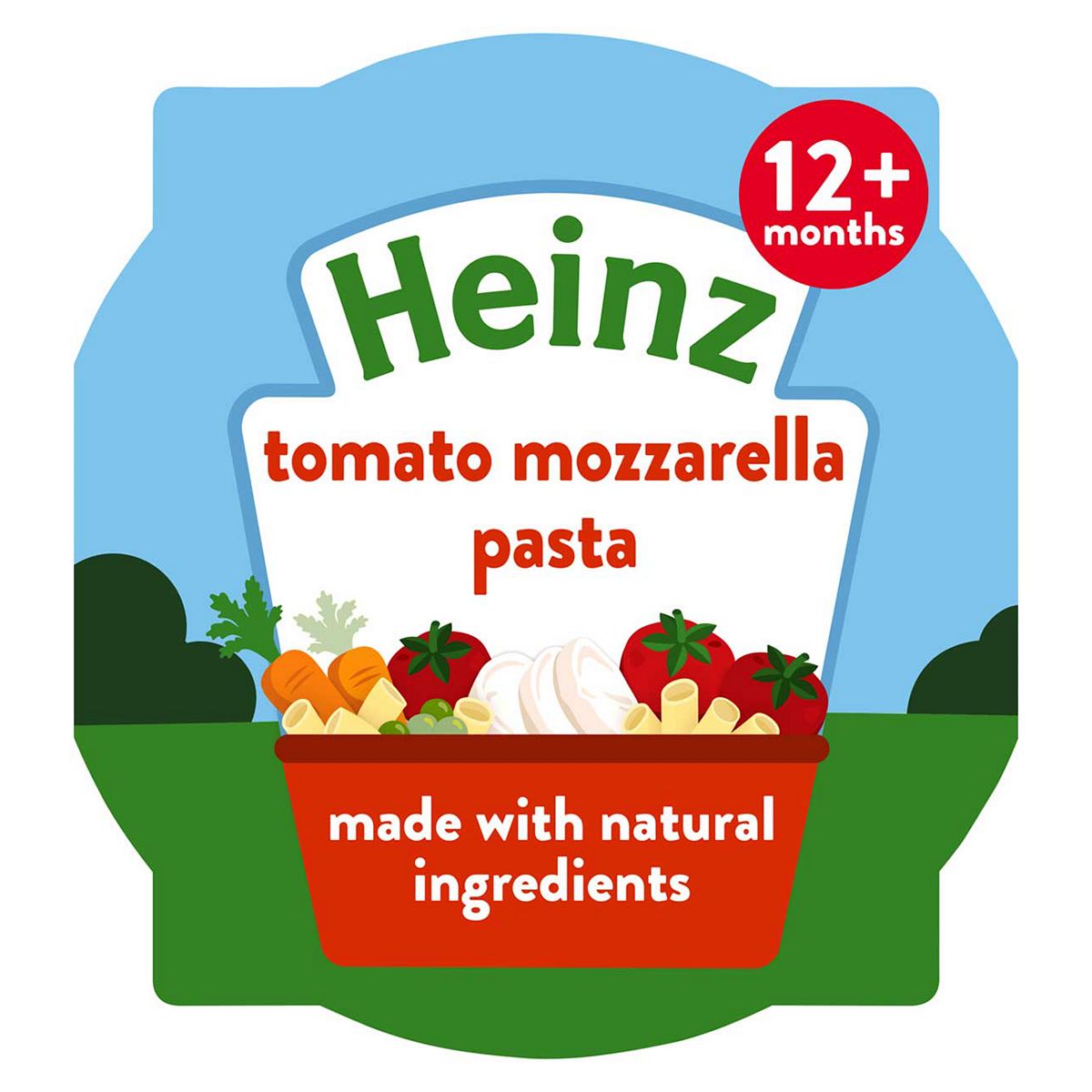 Heinz Tomato Mozzarella Pasta Baby Food Tray 1+Year 200G