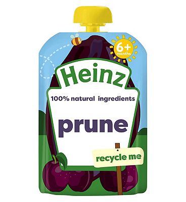 Heinz Baby Fruit Pouch Prune 6+ Month 100g