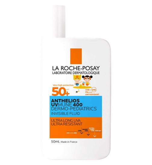 La Roche-Posay Anthelios Uvmune 400 Dermo-Pediatrics Ultra Light Invisible Fluid SPF50+ 50ml