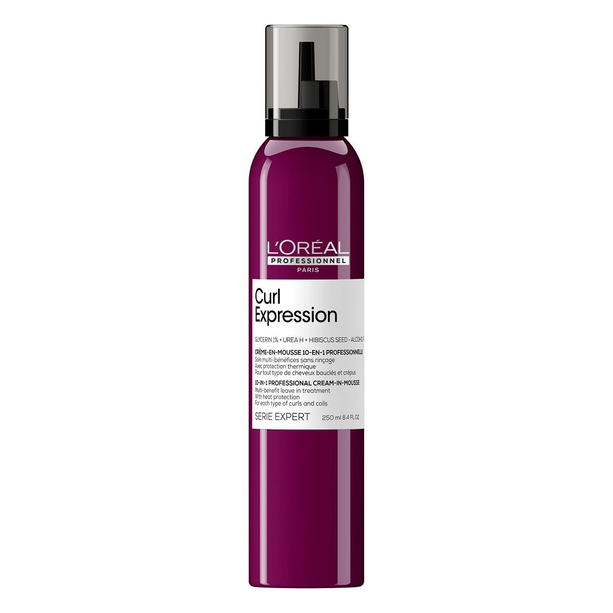 L'Oreal Professionnel Serie Expert Curl Expression Hair Mousse For Curly To Coily Hair250 ml, 250ml