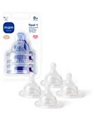 Mam Teat For Bottle 1 (Slow Flow) 4s