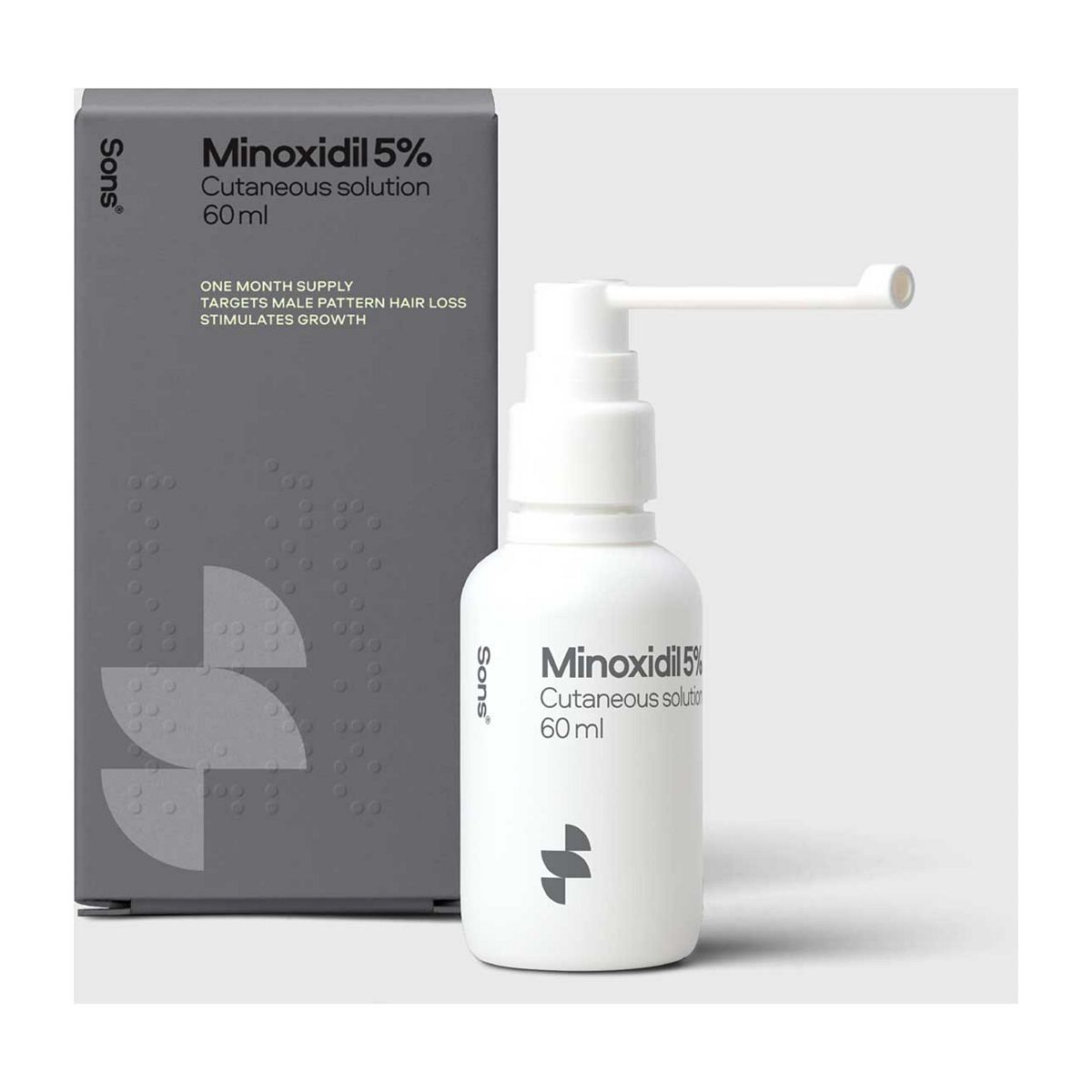 Sons Minoxidil 5% Cutaneous Solution 60ml