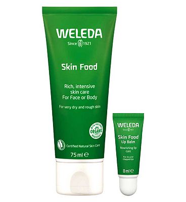 Weleda Skin Food Cream & Lip Balm Bundle 75ml