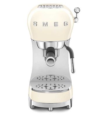 Smeg Espresso Coffee Machine Cream