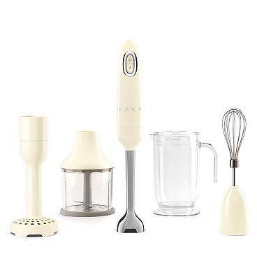 Smeg Hand Blender Cream With Tritan Renew