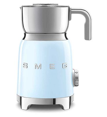 Smeg Milk Frother Pastel Blue with Tritan Renew