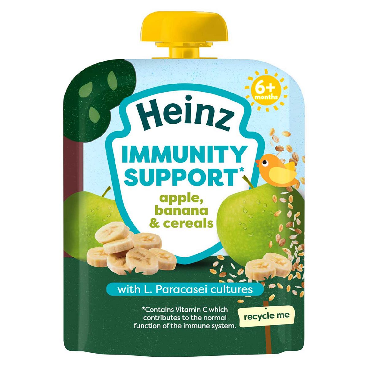 Heinz Imunity Sup Pch Apl+Ban Ce 85G 6M+